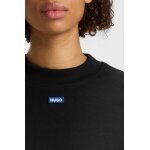 ΓΥΝΑΙΚΕΙΑ ΜΠΛΟΥΖΑ ΦΟΥΤΕΡ ΜΑΥΡΗ HUGO 50534344-101 - Image 3