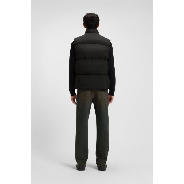 hbeu50546648_001_360 Ανδρικό Γιλέκο Water-repellent gilet with logo label HUGO BLUE  50546648-001 - Image 6