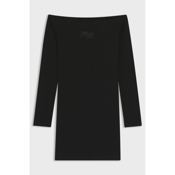 Γυναικείο Φόρεμα μακρύ μανίκι HUGO BLUE 50546941 μαύρο - Image 2