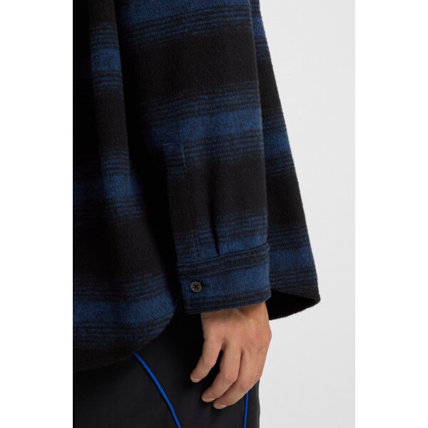 hbeu50549801_493_341 Ανδρικό Oversized-fit shirt with shadow stripe HUGO BLUE  50549801-493 - Image 5