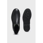 Ανδρικό παπούτσι Leather Chelsea boots with embossed logo hugo 50552708 μαύρο - Image 2