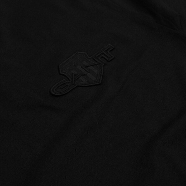 Ανδρική Μπλούζα  Μακρύ Μανίκι GANT 2003369-005 Μαύρο - Image 4