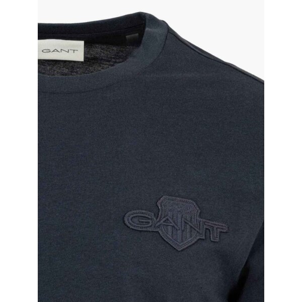 Ανδρική Μπλούζα  Μακρύ Μανίκι GANT 2003369-433 Μπλέ - Image 3