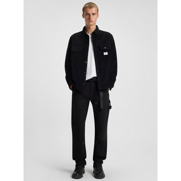 Ανδρικό Πουκάμισο Κοτλέ Hugo Μαύρο 50549793-001 - Image 3