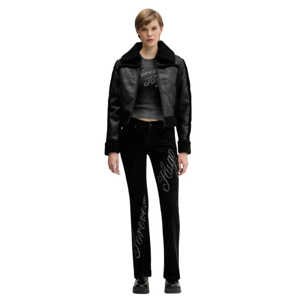 Γυναικεία Μπλούζα 'Dever_B' Σε γκρι Hugo Blue 50546936 - Image 4