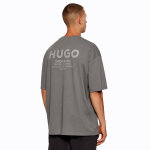 Ανδρική μπλούζα  Nalono Rear Logo Artwork 50509776 036 HUGO BLUE  Γκρί - Image 2