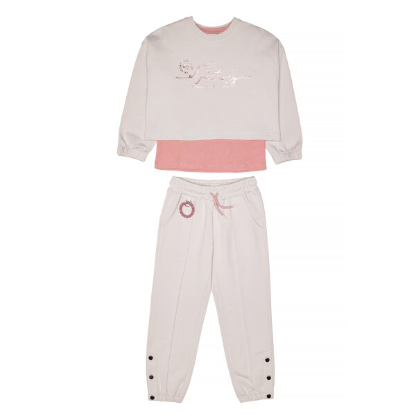 252-4022 IVORY A ΠΑΙΔΙΚΗ ΦΟΡΜΑ ΚΟΡΙΤΣΙ ΡΟΖ 7-16 ΕΤΩΝ SPRINT 252-4022-115 - Image 1