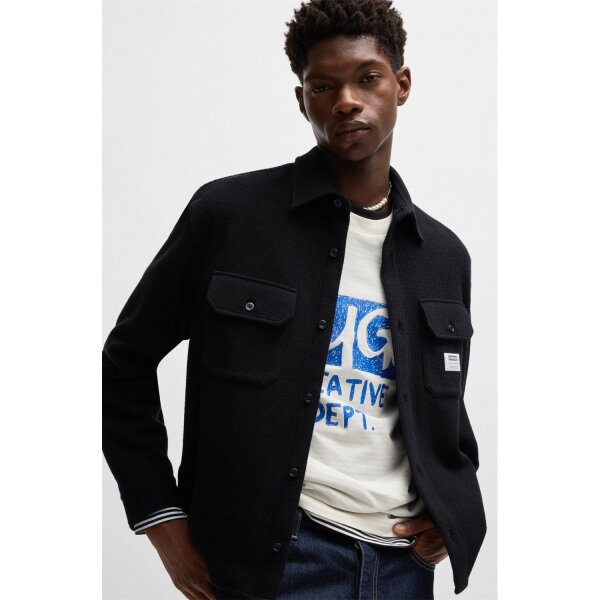 2521165001_3_1744041733 Ανδρικό Πουκάμισο Ekynone Hugo Μαύρο 50534184-001 - Image 1