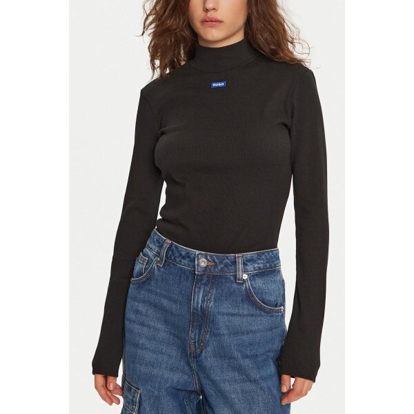 Γυναικεία Μπλούζα Μακρυμάνικη Ζιβάγκο Μαύρο Hugo Blue 50525318-001 - Image 1