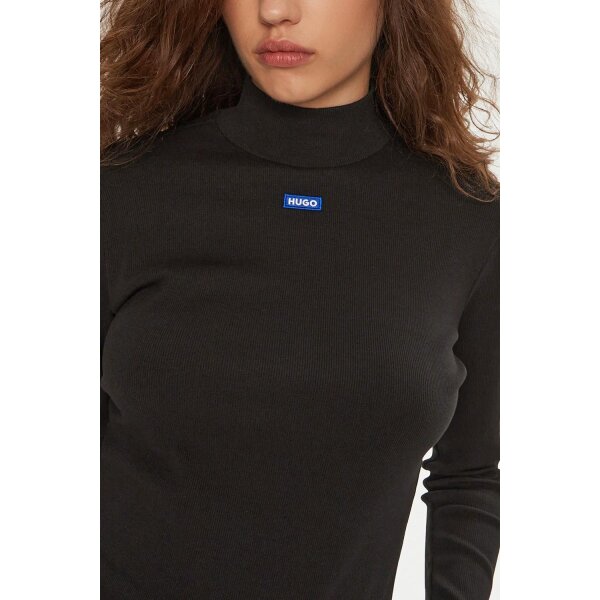 Γυναικεία Μπλούζα Μακρυμάνικη Ζιβάγκο Μαύρο Hugo Blue 50525318-001 - Image 4