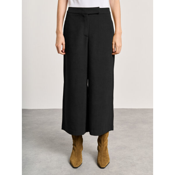 60-004.054.Ν0090-1200x1600 Γυναικείο Ψηλόμεσο Culotte Παντελόνι Μαύρο STAFF GALLERY 60-004.054.Ν0090 - Image 1