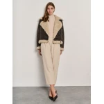 Γυναικείο Ψηλόμεσο Παντελόνι Με Ζώνη Εκρού STAFF GALLERY 60-005.054.Ν0024 - Image 2