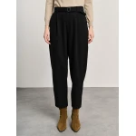 Γυναικείο Ψηλόμεσο Παντελόνι Με Ζώνη Μαύρο STAFF GALLERY 60-005.054.Ν0090