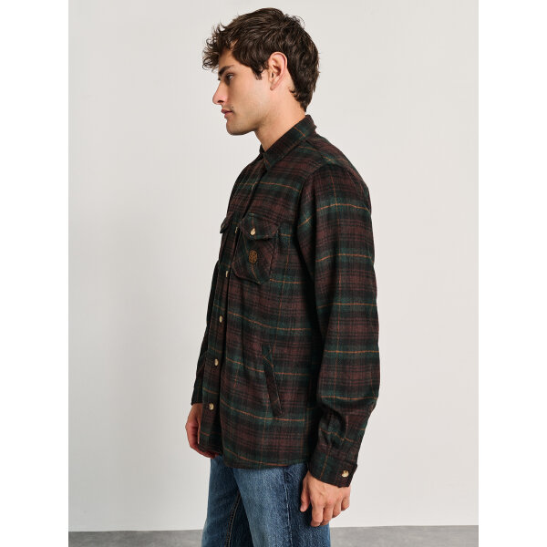 Ανδρικό Overshirt Καρό STAFF GALLERY 61-104.054.Ν0000 - Image 3