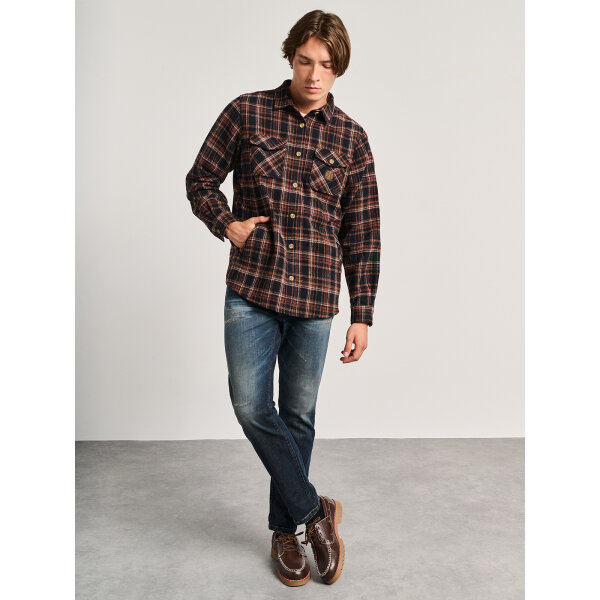 Ανδρικό Overshirt Καρό STAFF GALLERY 61-106.054 - Image 5