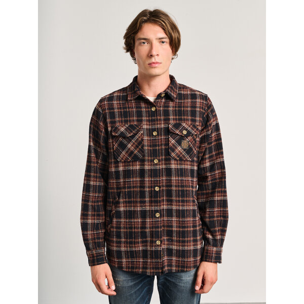 Ανδρικό Overshirt Καρό STAFF GALLERY 61-106.054 - Image 1