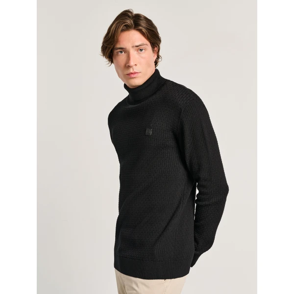 Ανδρική Πλεκτη Μπλούζα Ζιβαγγο STAFF GALLERY 64-203.054.Ν0090 - Image 4