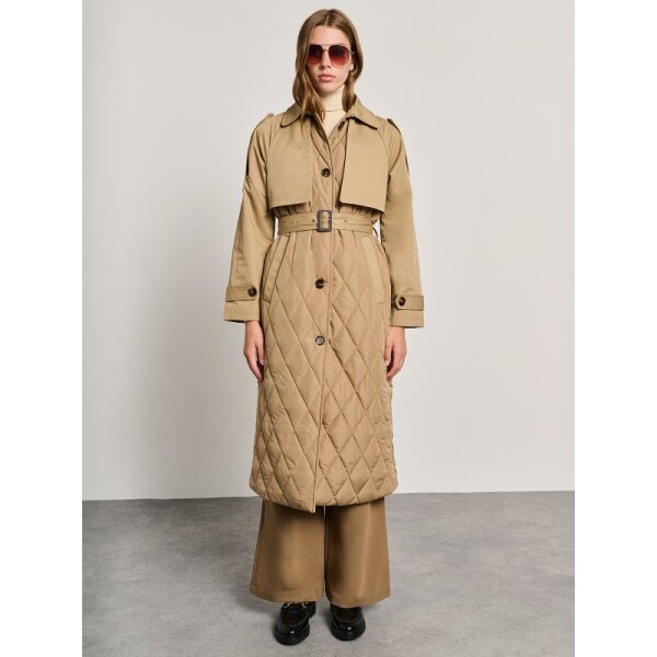 Γυναικεία Μακριά Καμπαρντίνα Staff Gallery 65-303.054.Ν0033 - Image 1