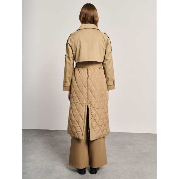 Γυναικεία Μακριά Καμπαρντίνα Staff Gallery 65-303.054.Ν0033 - Image 3