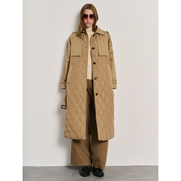 Γυναικεία Μακριά Καμπαρντίνα Staff Gallery 65-303.054.Ν0033 - Image 6