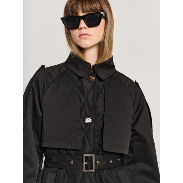 Γυναικεία Μακριά Καμπαρντίνα Staff Gallery 65-303.054.Ν0090 - Image 2