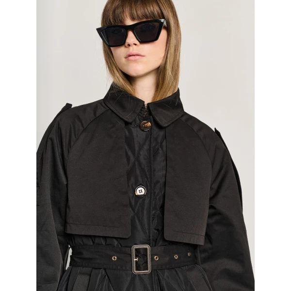 Γυναικεία Μακριά Καμπαρντίνα Staff Gallery 65-303.054.Ν0090 - Image 2