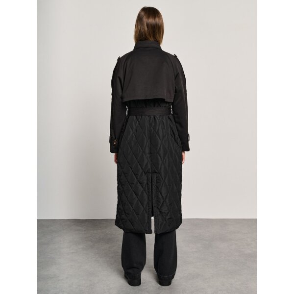 Γυναικεία Μακριά Καμπαρντίνα Staff Gallery 65-303.054.Ν0090 - Image 4