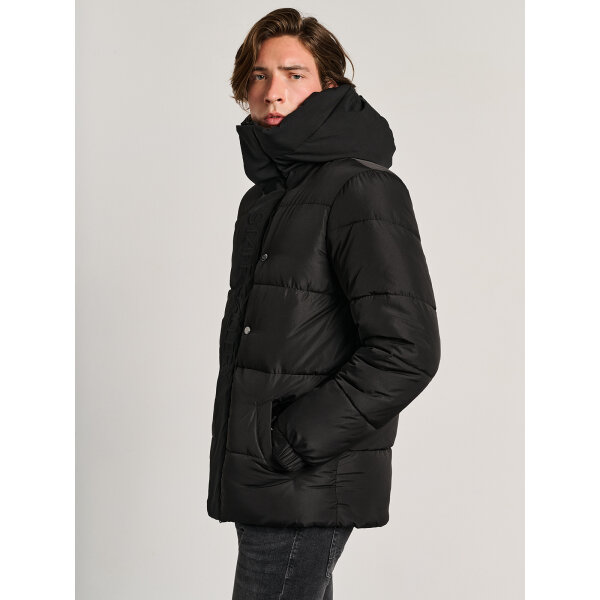 Ανδρικό  Φουσκωτό Μπουφάν Με Κουκούλα STAFF GALLERY 66-007.054.Ν0090 - Image 2