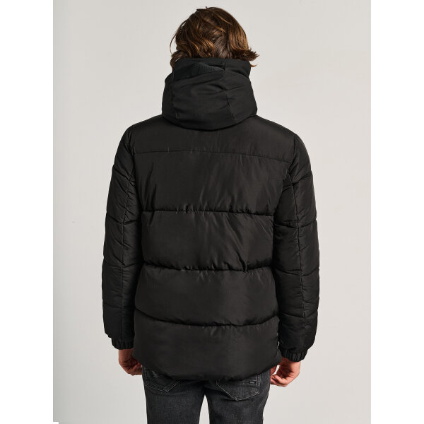 Ανδρικό  Φουσκωτό Μπουφάν Με Κουκούλα STAFF GALLERY 66-007.054.Ν0090 - Image 3