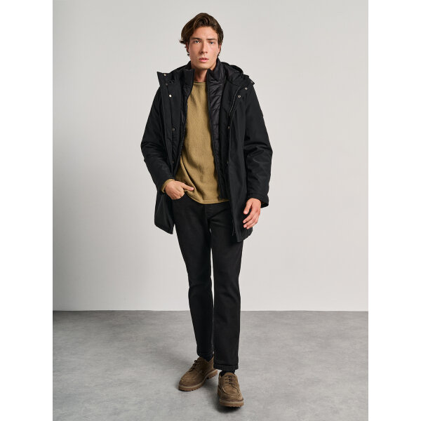 Ανδρικό Μπουφάν Πάρκα Με Κουκούλα STAFF GALLERY 66-304.054.Ν0090 - Image 6