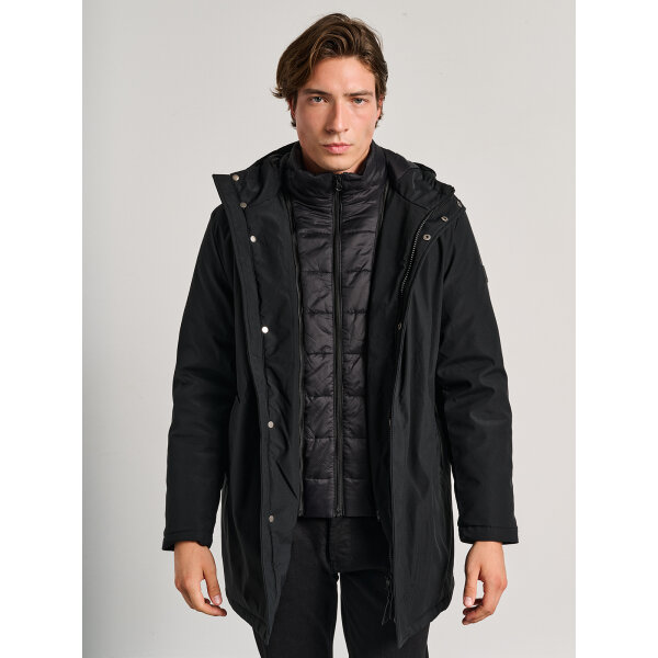 Ανδρικό Μπουφάν Πάρκα Με Κουκούλα STAFF GALLERY 66-304.054.Ν0090 - Image 1