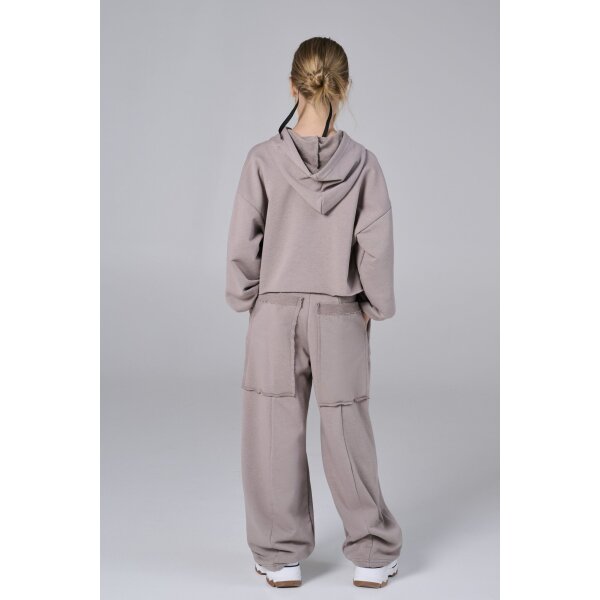 Παιδικό Σετ Φούτερ με κουκούλα Μπεζ 4-16 ΕΤΩΝ Melin Rose MRW25/26-6194 - Image 3