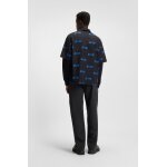 Ανδρικό Παντελόνι Cargo Relaxed-fit trousers in ripstop fabric Hugo 50545643-001 - Image 5