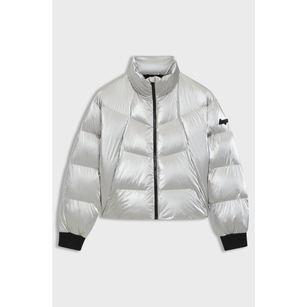 ΓΥΝΑΙΚΕΙΟ ΜΠΟΥΦΑΝ High-sheen puffer jacket with silicone logo badge 50546368-998 - Image 2