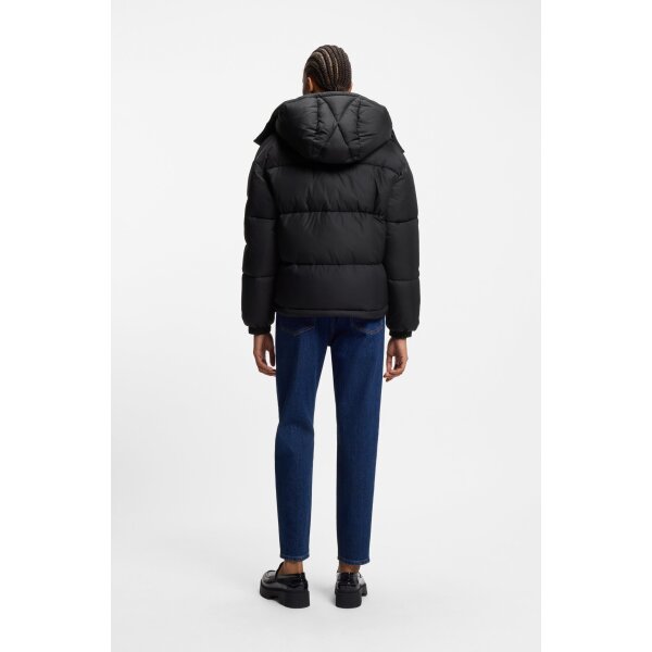 ΓΥΝΑΙΚΕΙΟ ΜΠΟΥΦΑΝ Water-repellent puffer jacket with detachable hood Hugo Blue 50546393-101 - Image 6