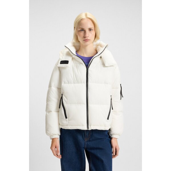 ΓΥΝΑΙΚΕΙΟ ΜΠΟΥΦΑΝ Water-repellent puffer jacket with detachable hood Hugo Blue 50546393-102 - Image 1