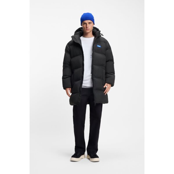 Ανδρικό Μπουφάν Water-repellent relaxed-fit Hugo Μαύρο 50546653-001 - Image 3