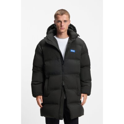 Ανδρικό Μπουφάν Water-repellent relaxed-fit Hugo Μαύρο 50546653-001