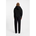 Γυναικεία Μπλούζα Cotton-terry hoodie with glittery Happy HUGO logo Μαύρο 50550709 - Image 2
