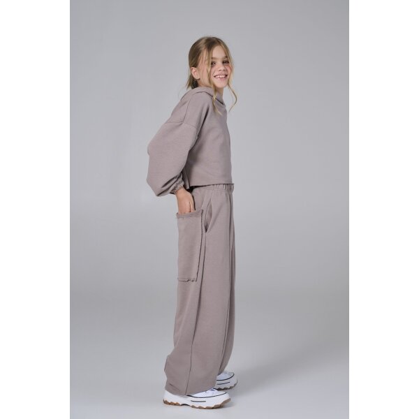 Παιδικό Σετ Φούτερ με κουκούλα Μπεζ 4-16 ΕΤΩΝ Melin Rose MRW25/26-6194 - Image 5