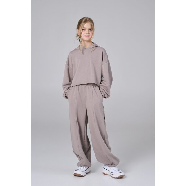 Παιδικό Σετ Φούτερ με κουκούλα Μπεζ 4-16 ΕΤΩΝ Melin Rose MRW25/26-6194 - Image 1