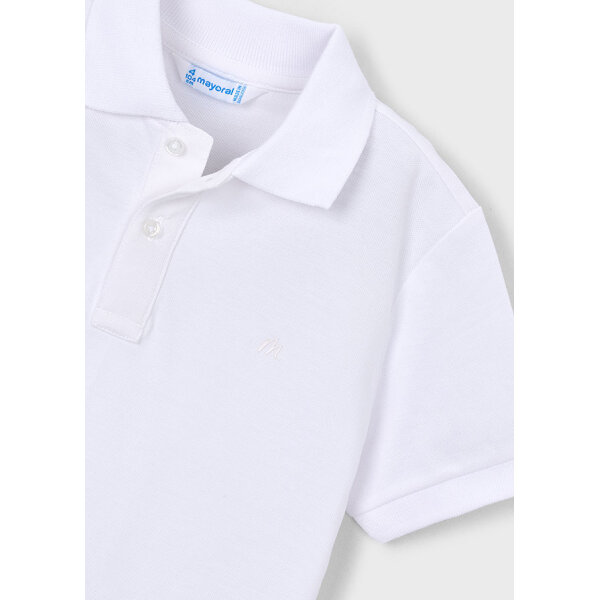 ΠΑΙΔΙΚΗ ΜΠΛΟΥΖΑ ΠΟΛΟ ΛΕΥΚΟ ΑΓΟΡΙ MAYORAL 26-00150-016 - Image 3