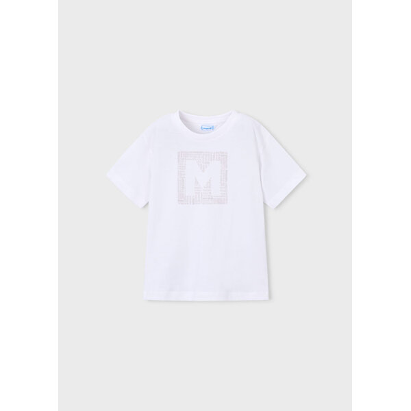 ΠΑΙΔΙΚΗ ΜΠΛΟΥΖΑ ΛΕΥΚΟ ΑΓΟΡΙ MAYORAL 26-00170-028 - Image 1