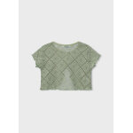 ΠΑΙΔΙΚΗ ΜΠΛΟΥΖΑ 2ΤΜΧ crochet ΠΡΑΣΙΝΟ ΚΟΡΙΤΣΙ MAYORAL 26-03015-089 - Image 3