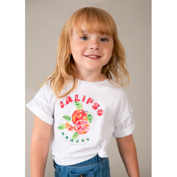 ΠΑΙΔΙΚΗ ΜΠΛΟΥΖΑ  ΚΟΡΙΤΣΙ ΛΕΥΚΟ MAYORAL 26-03016-021 - Image 1