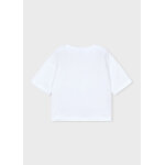 ΠΑΙΔΙΚΗ ΜΠΛΟΥΖΑ  ΚΟΡΙΤΣΙ ΛΕΥΚΟ MAYORAL 26-03016-021 - Image 5