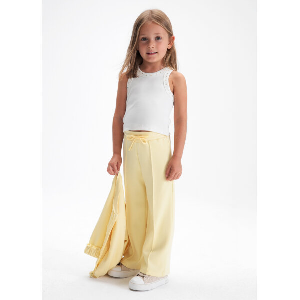 ΠΑΙΔΙΚΗ ΜΠΛΟΥΖΑ ΜΕ ΤΙΡΑΝΤΕΣ ΕΚΡΟΥ ΚΟΡΙΤΣΙ  MAYORAL 26-03021-033 - Image 4