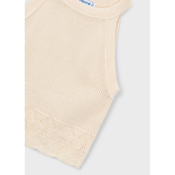 ΠΑΙΔΙΚΟ ΤΟΠ ΠΛΕΧΤΟ ΜΠΕΖ ΚΟΡΙΤΣΙ MAYORAL 26-03027-044 - Image 3