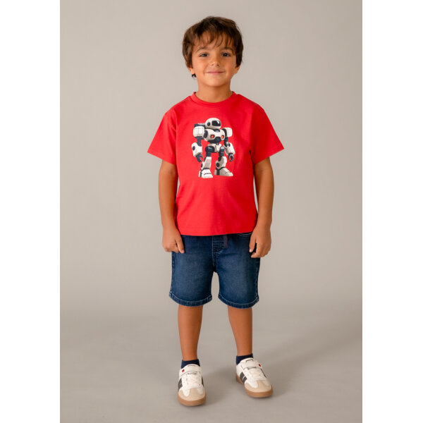 ΠΑΙΔΙΚΗ ΜΠΛΟΥΖΑ 2ΤΜΧ ΚΟΚΚΙΝΟ ΑΓΟΡΙ MAYORAL 26-03063-062 - Image 3