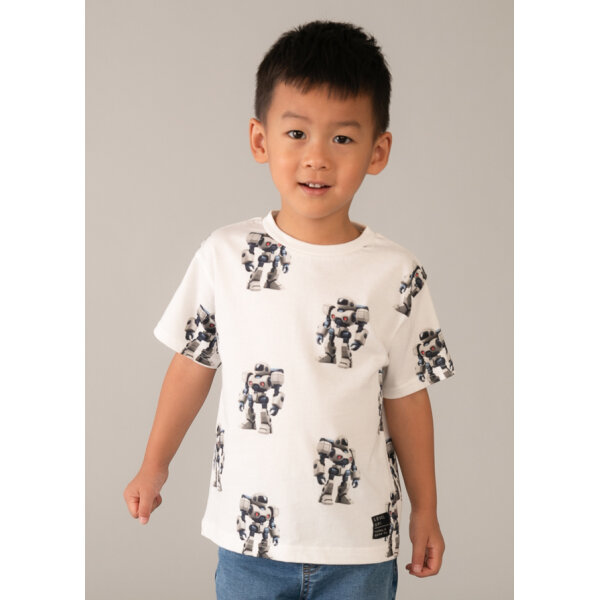 ΠΑΙΔΙΚΗ ΜΠΛΟΥΖΑ ΣΤΑΜΠΩΤΗ ΑΓΟΡΙ MAYORAL 26-03068-068 - Image 1